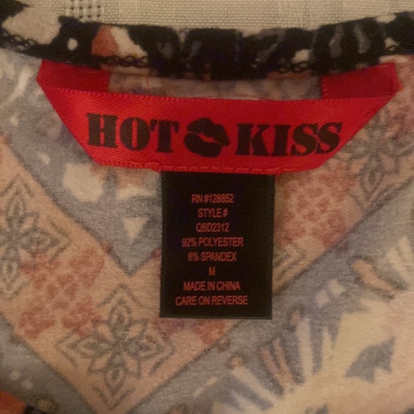 Hot Kiss Multi Colored Print Dress - Picture 4 of 5